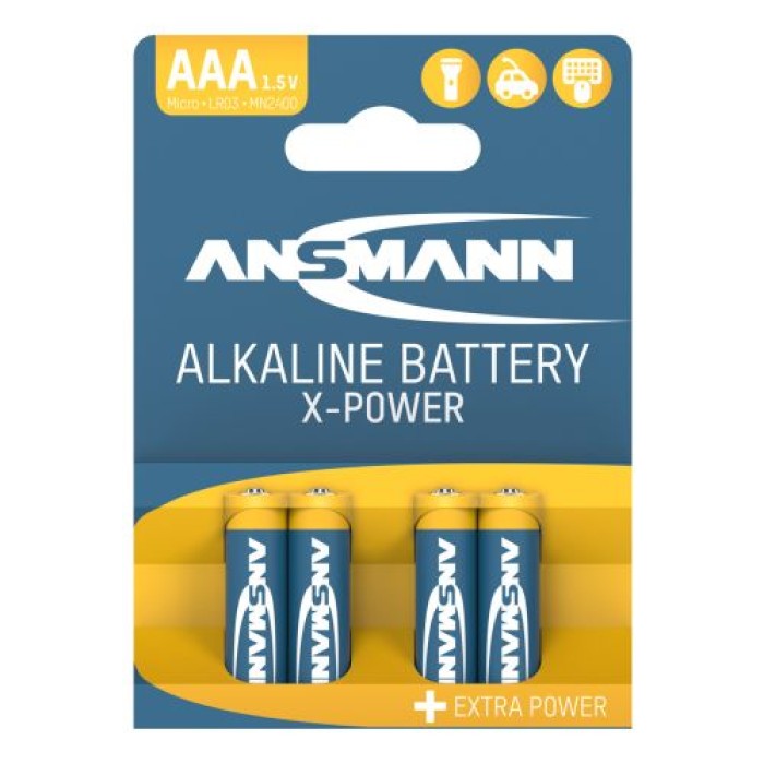 Αλκαλική μπαταρία X-Power Micro AAA / LR03