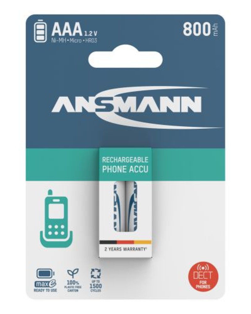 Μπαταρία NiMH Micro AAA 800 mAh maxE συσκευασία blister