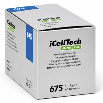 675DS (6άδα) Zinc Air Battery iCelltech