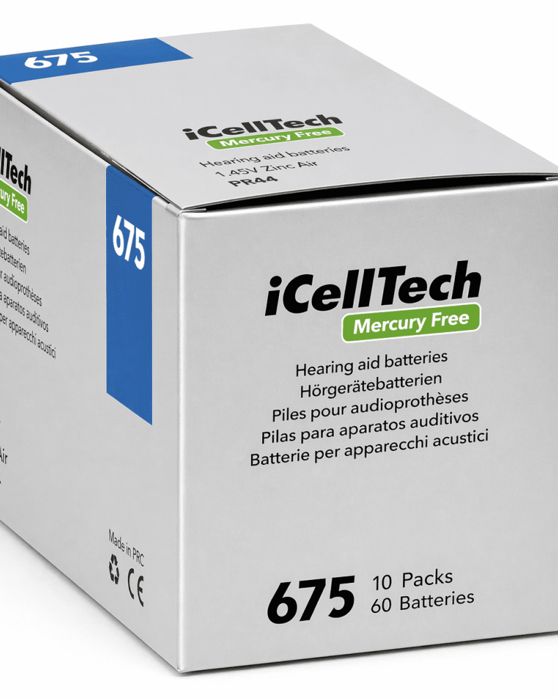 675DS (6άδα) Zinc Air Battery iCelltech