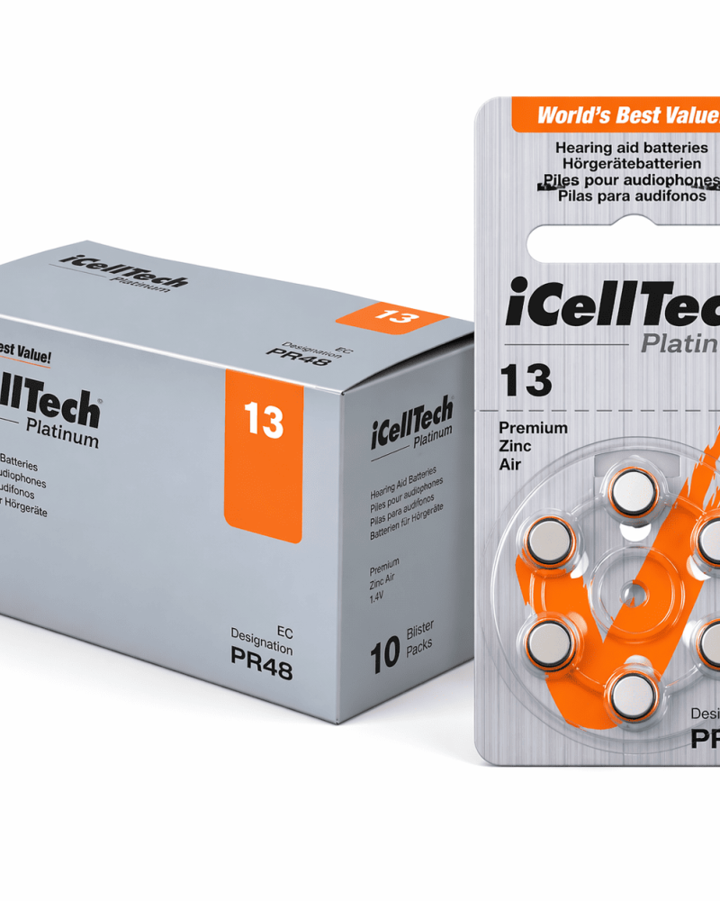 13DS (6άδα) Zinc Air Battery iCelltech