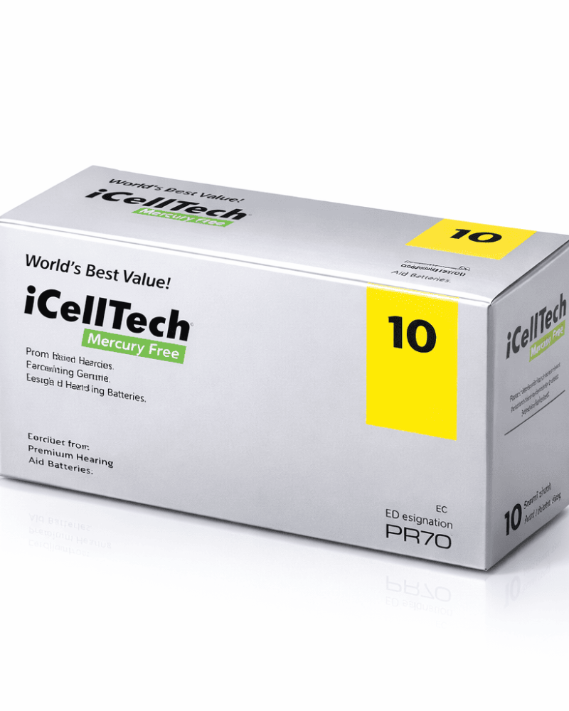 10DS (6άδα) Zinc Air Battery iCelltech