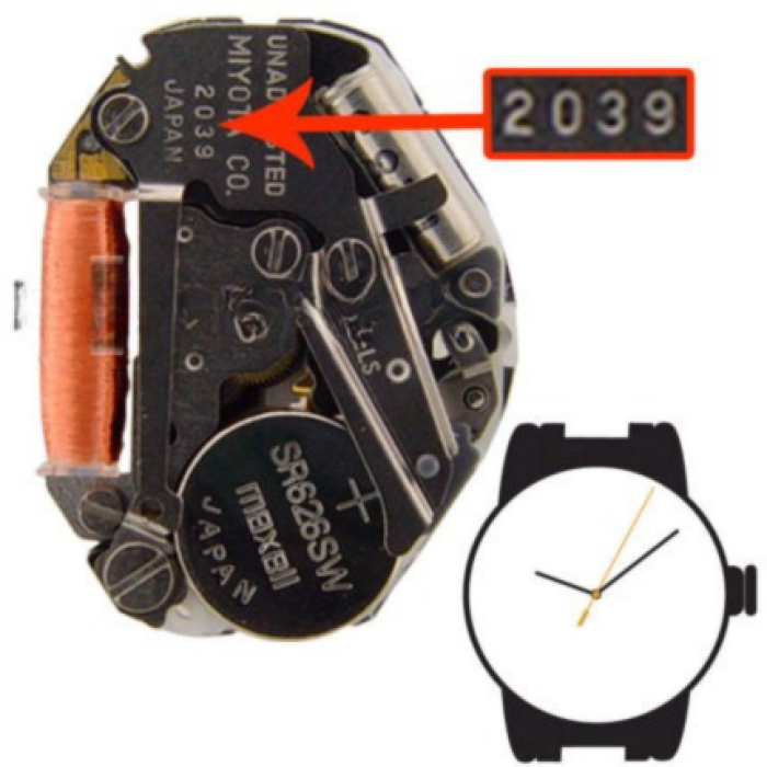 MIYOTA / CITIZEN 2039