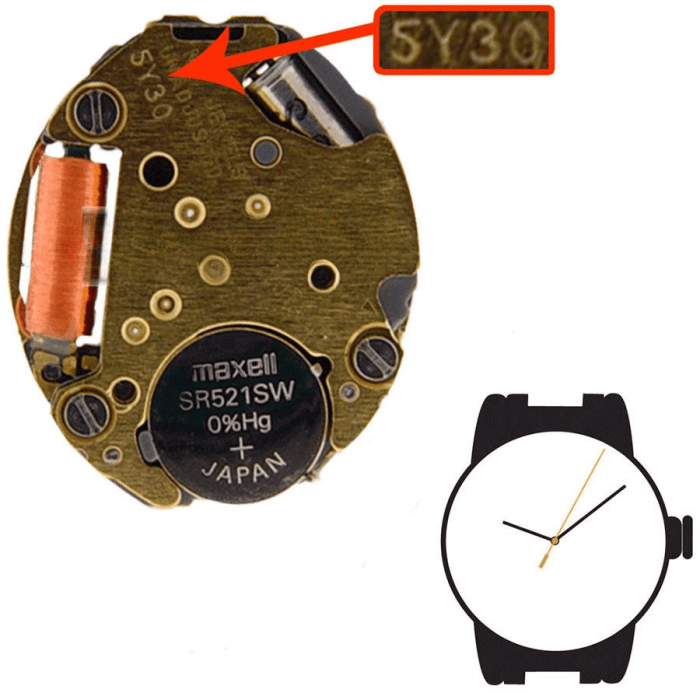 Μηχανή ρολογιού MIYOTA / CITIZEN 5Y30