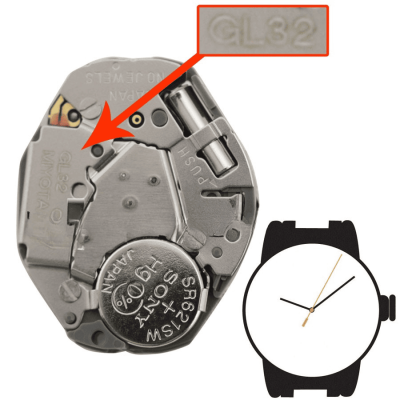 Μηχανή ρολογιού MIYOTA / CITIZEN GL32