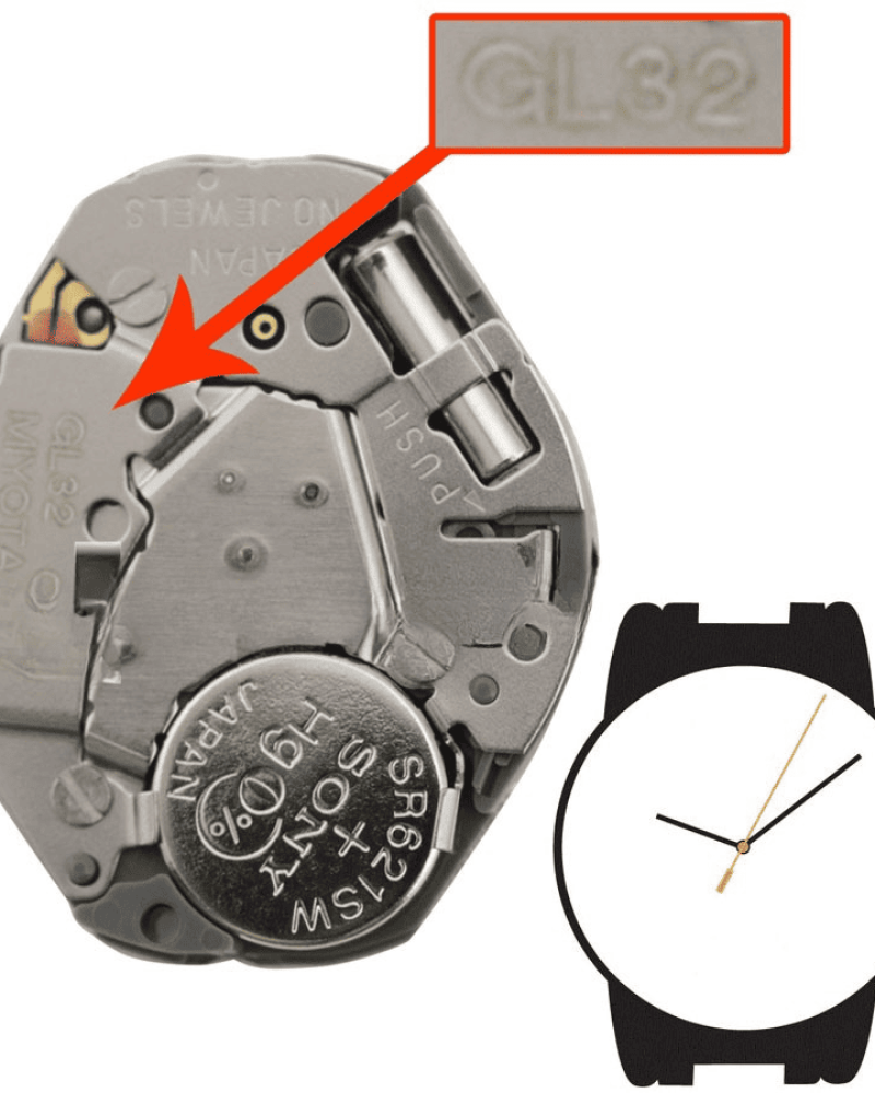 Μηχανή ρολογιού MIYOTA / CITIZEN GL32